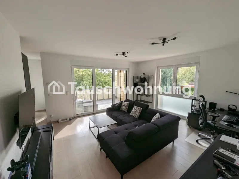 Tauschwohnung: Moderne, lichtdurchflutete Wohnung im Grünen mit Balkon — photo 1
